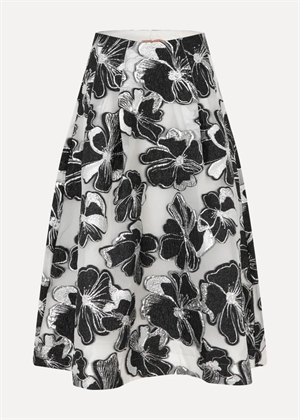 Voluminous midi skirt Anemone Jacquard Stine Goya 